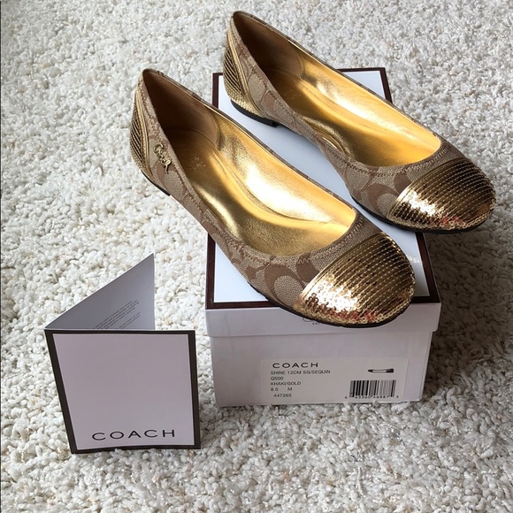 Coach Shoes - Coach sequin shoes